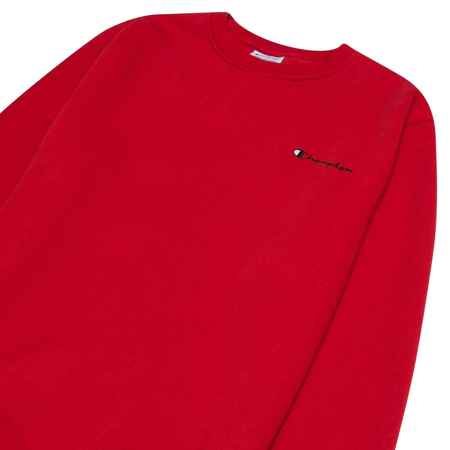 Champion Small Logo Sweatshirt in Red